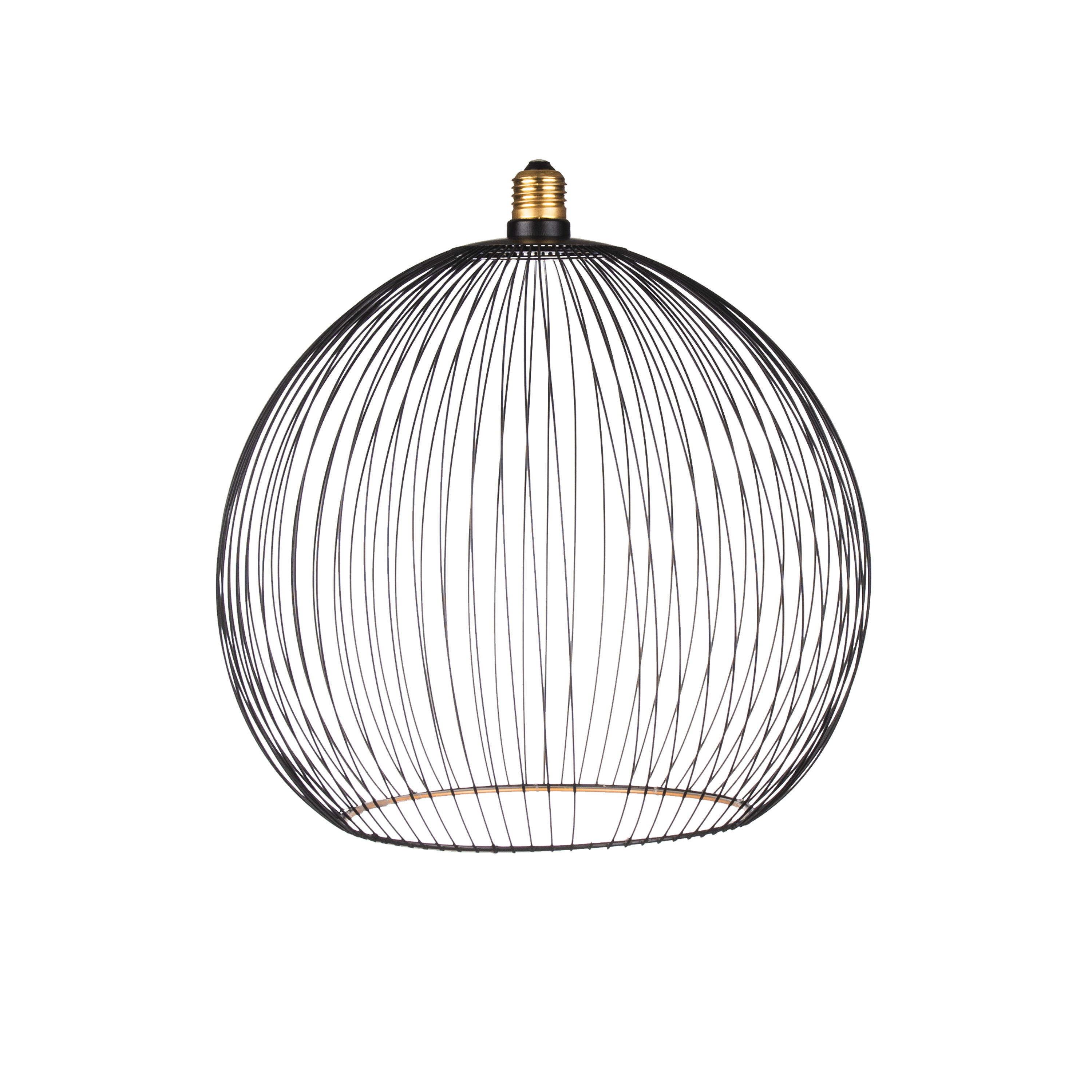Segula Floating Globe Filo LED - Ø 30 cm - E27 - 6W dimmbar - 2200K - schwarz