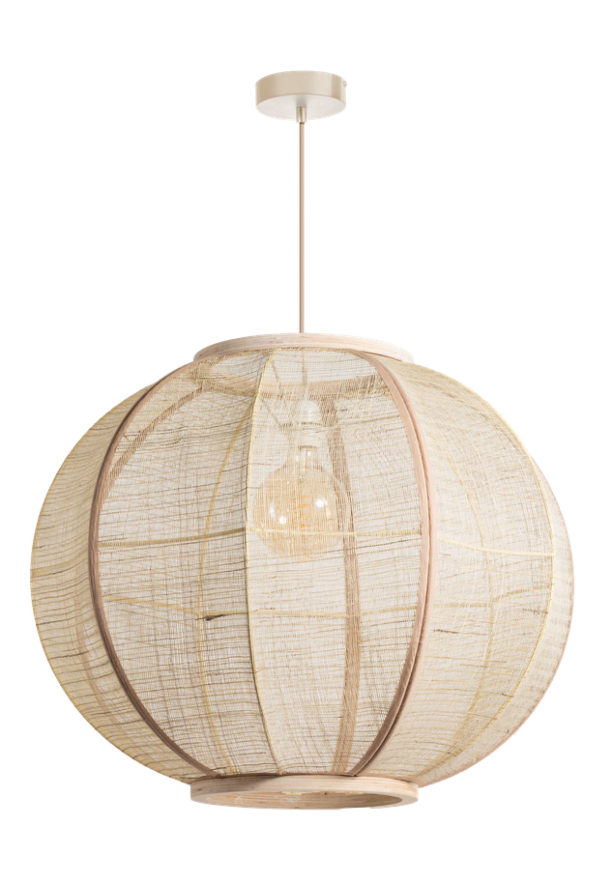 Eth Fabric – Hängelampe – Ø 68 X 300 Cm – Sand