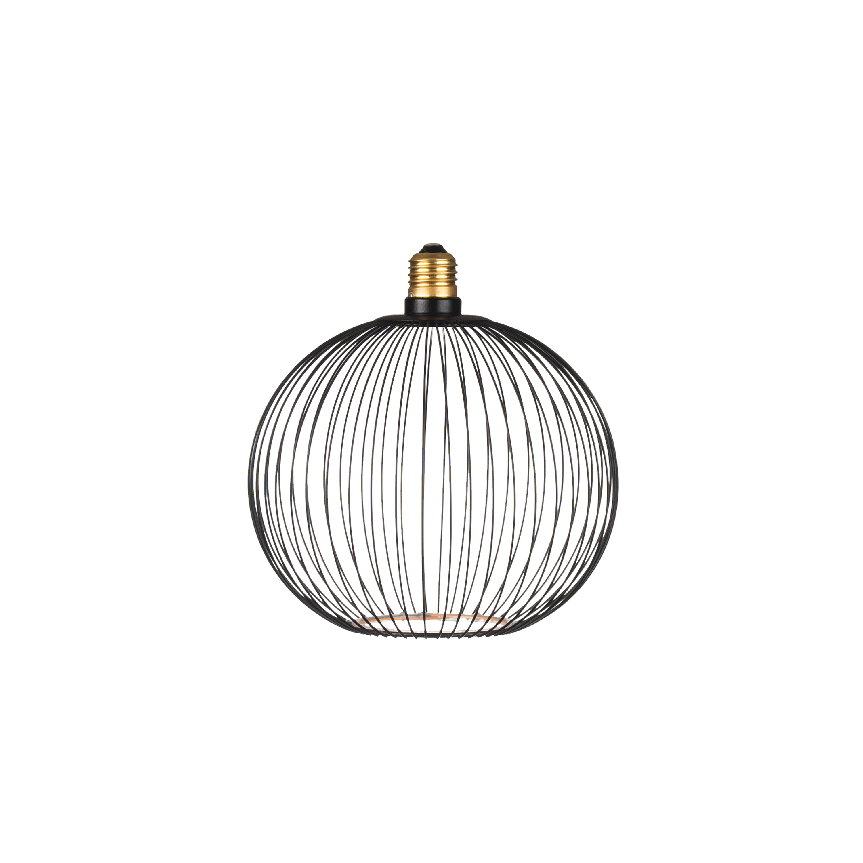 Segula Floating Globe Filo LED - Ø 18 cm - E27 - 5W dimmbar - 2200K - schwarz