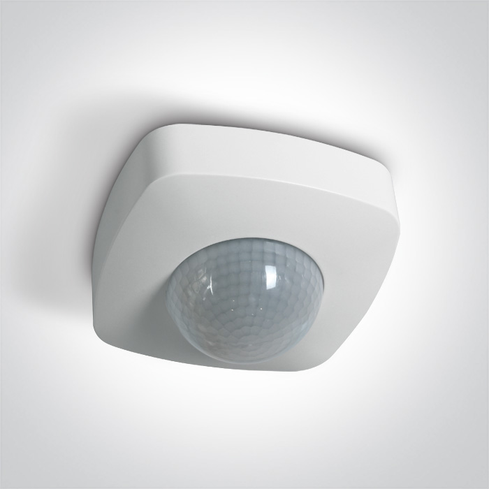 ONE Light - Infrarot-Decken­sensor - max. 1000W LED - 10,2 x 10,2 x 5,5 cm - weiß