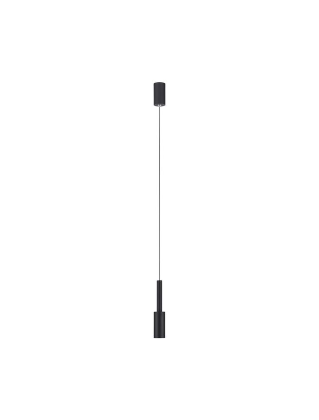 Nova Luce Joy - hängeleuchte - Ø 4 x 200 cm - 7W LED inkl. - sand schwarz