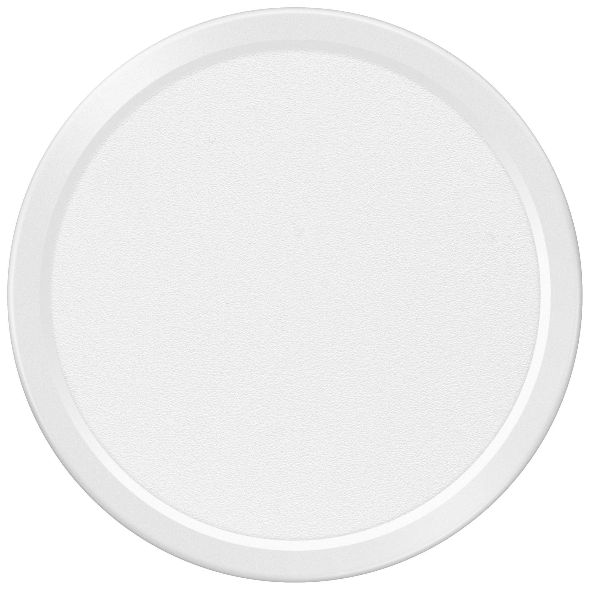 Eth Ruby - Deckenleuchte - Ø 23 X 2, 4 Cm - Dimmbare 22W Led Inkl. - IP44 - Weiß