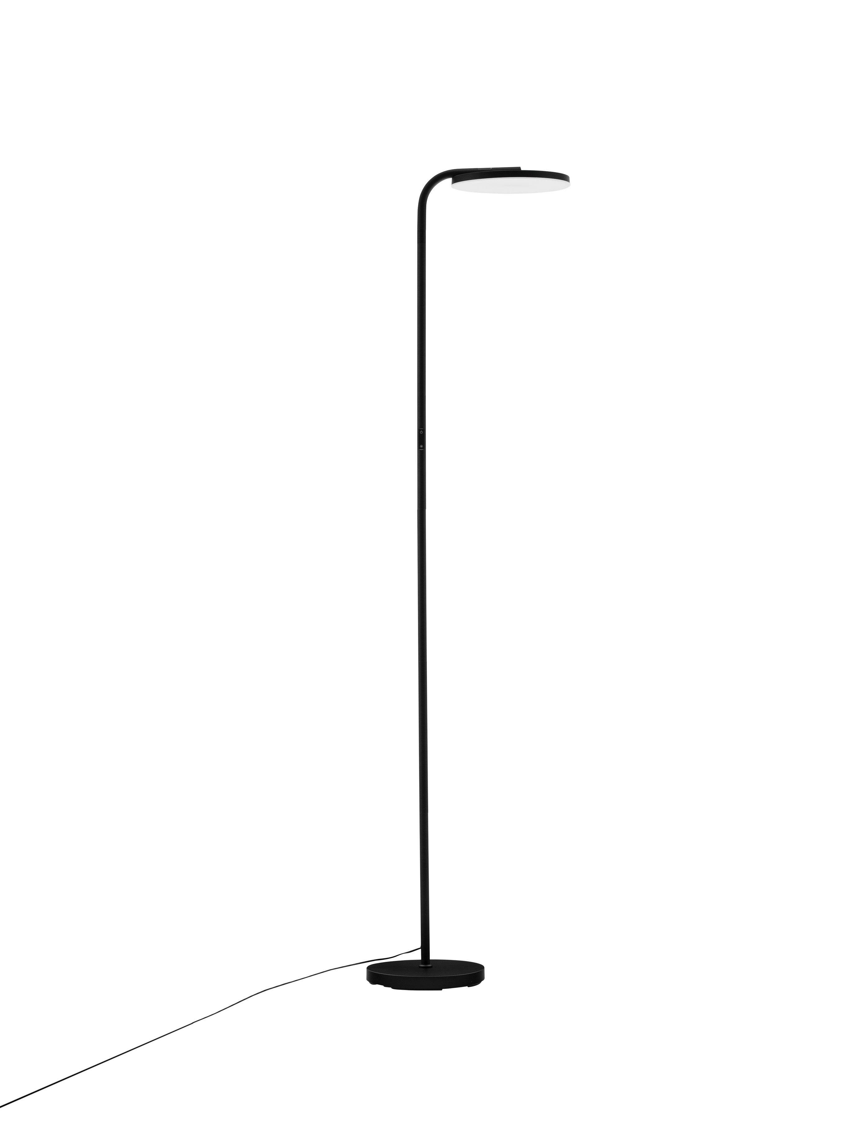 Nova Luce Sinkro - Stehleuchte - 25,2 x 174 x 43,5 cm - 30W LED inkl. - Sand schwarz