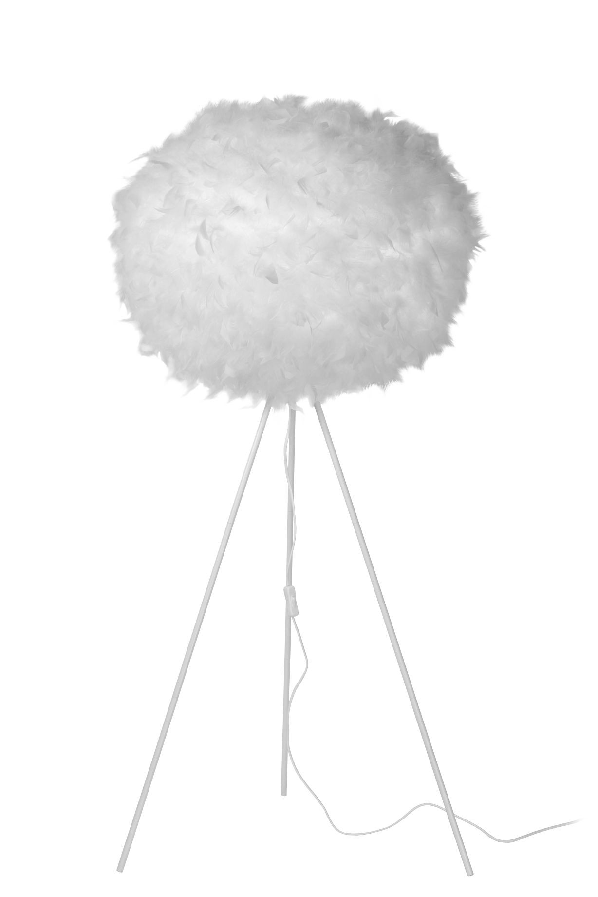 Lucide Goosy Soft - Stehlampe - Ø 50 cm - Weiß