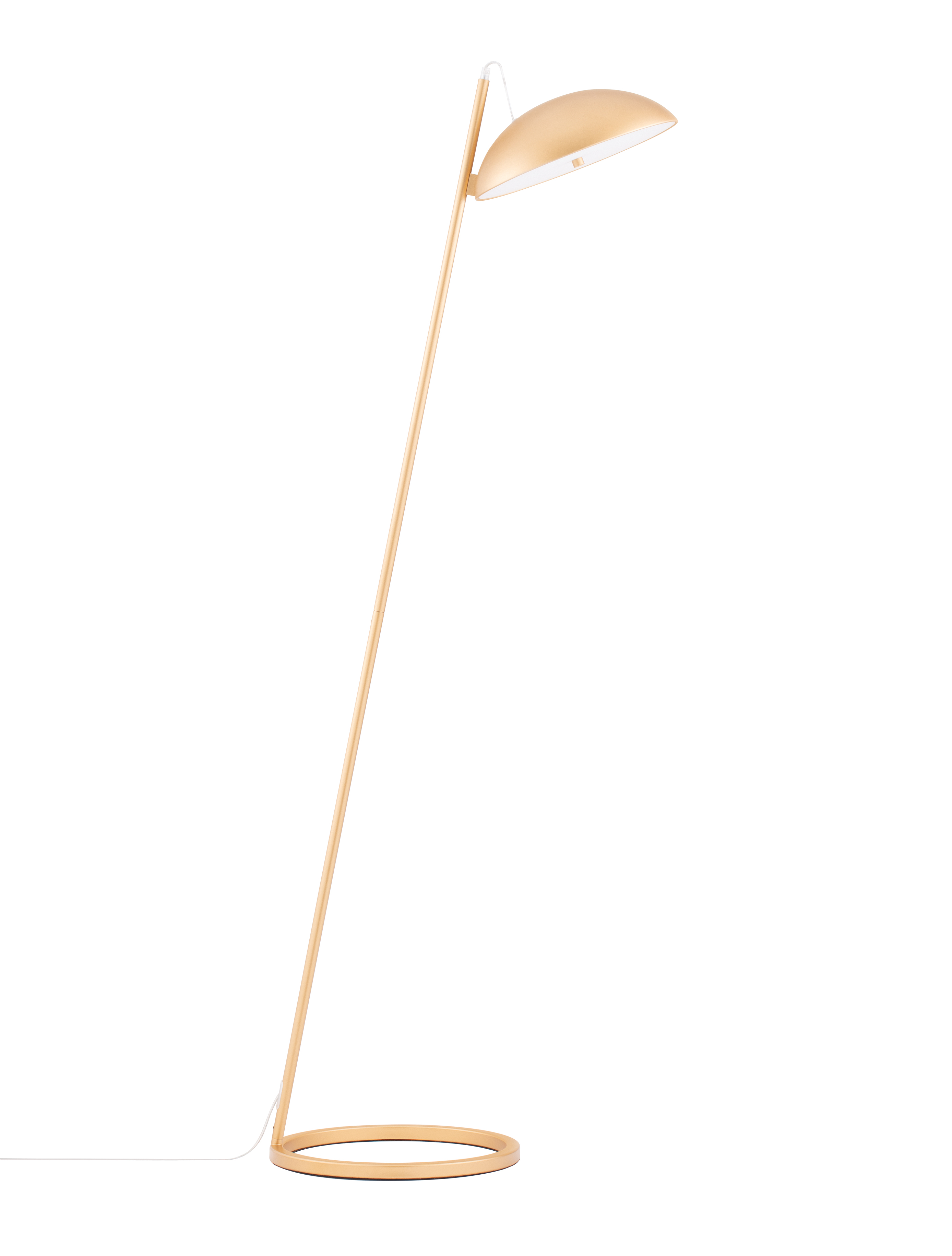 Nova Luce Flute - Stehleuchte - Ø 30 x 153 x 55 cm - 30W dimmbar LED inkl. - Sand Gold