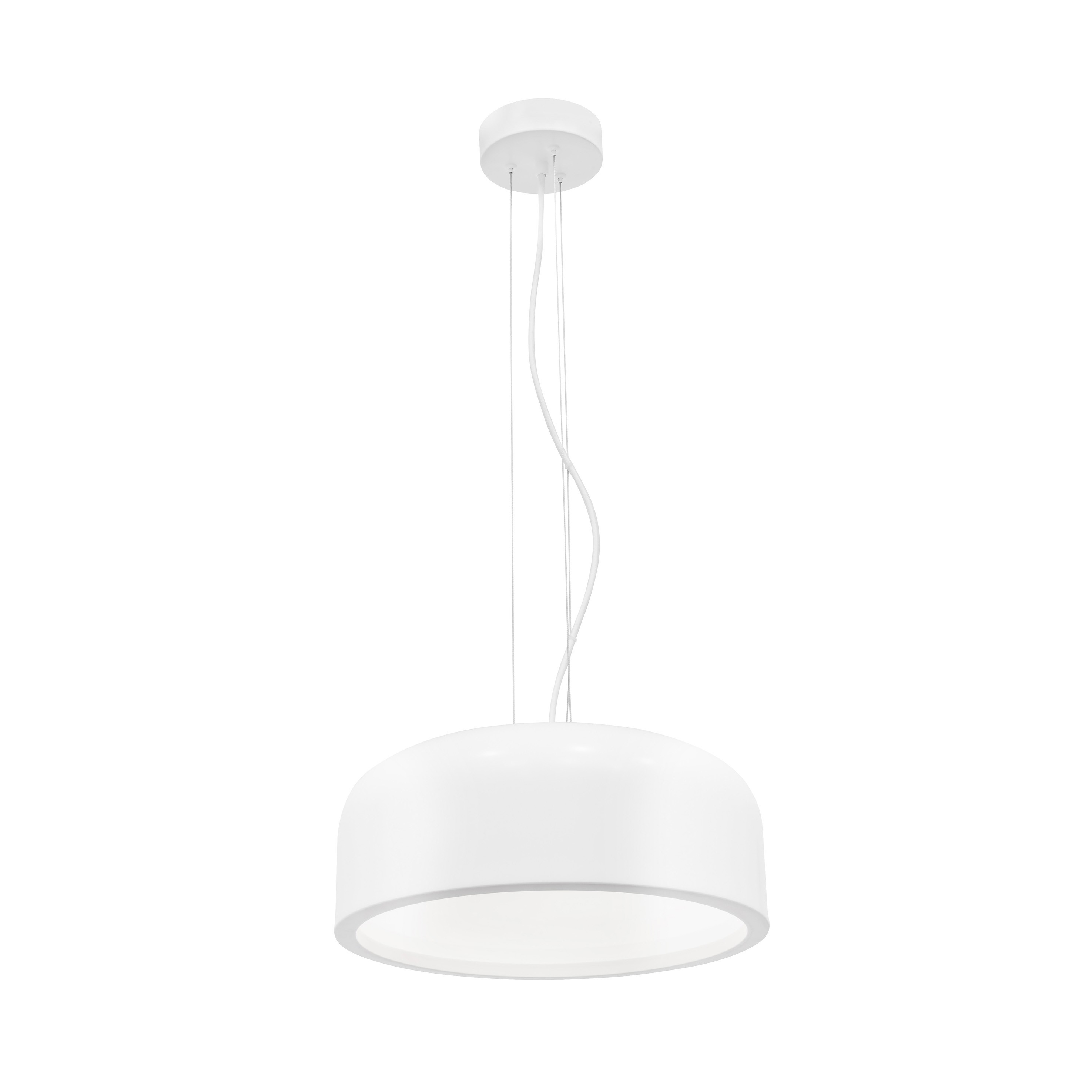 Nova Luce Perleto - Hängeleuchte - Ø 35 X 133 Cm - Weiß