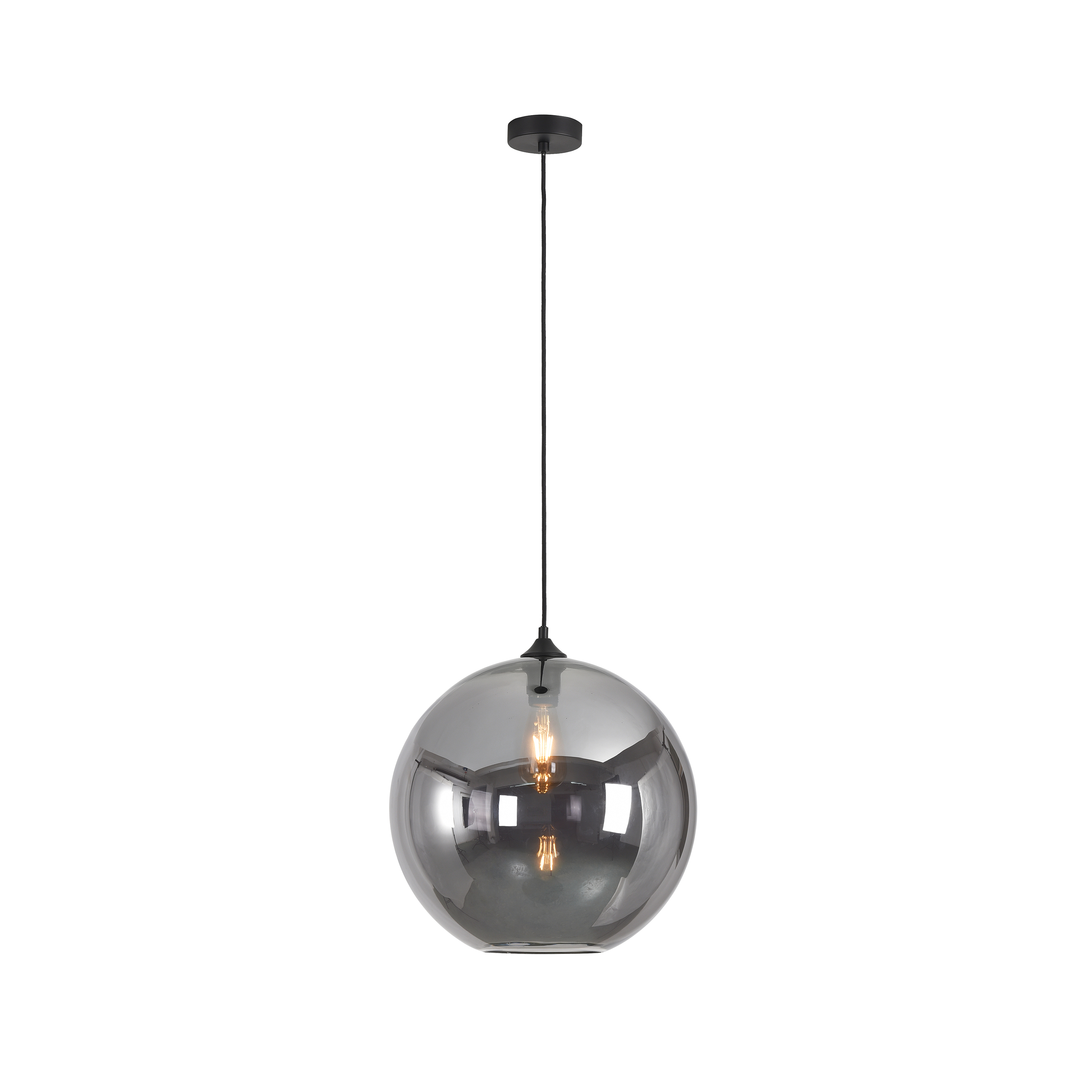 Artdelight Marino - Pendelleuchte - Ø 40 X 195 Cm - Titan