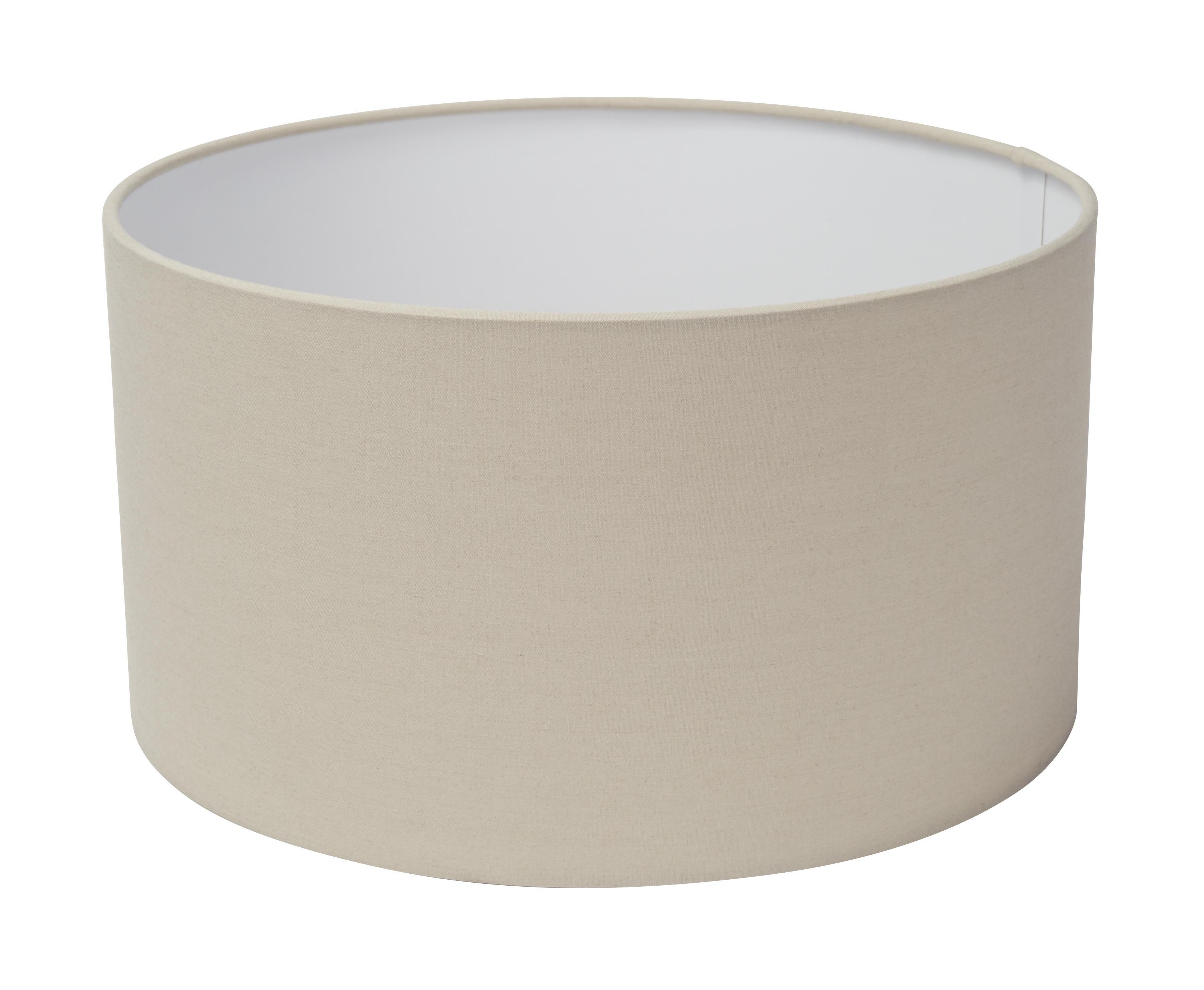 Searchlight Drum - Lampenschirm - Ø 30 x 16,5 cm - beige