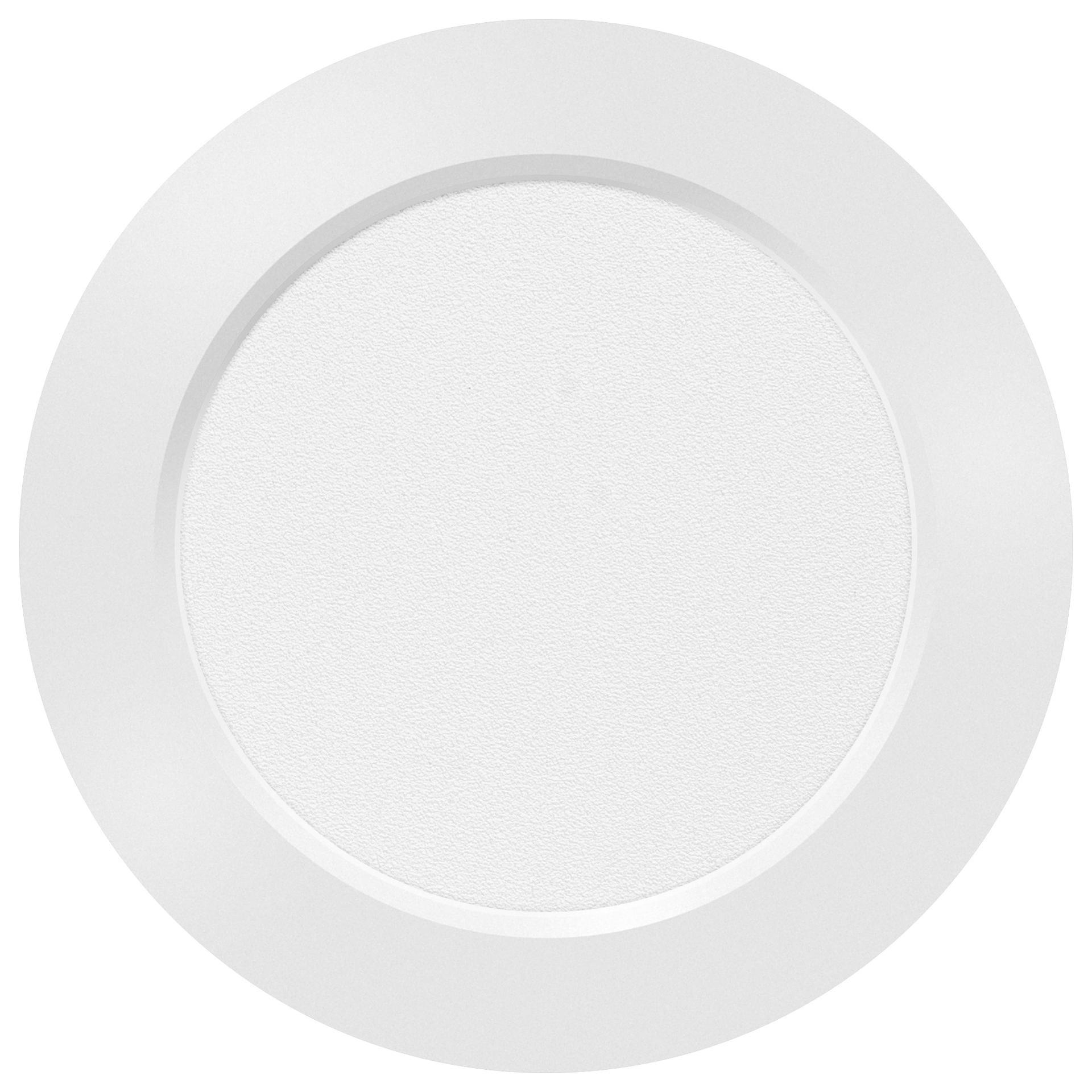 Eth Ruby - Einbaustrahler - Ø 16, 5 X 1, 8 Cm - 3-Stufen Dimmbare - 88W Led Inkl. - IP44 - Weiß