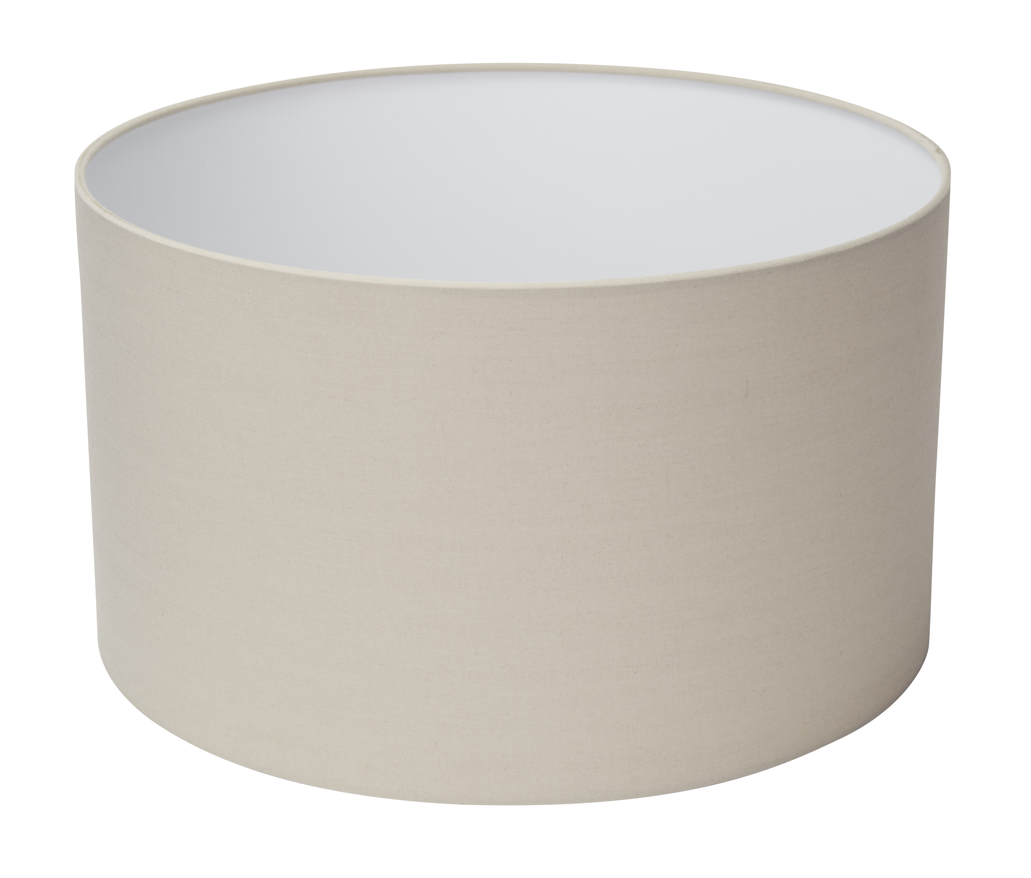 Searchlight Drum - Lampenschirm - Ø 40 x 23 cm - beige