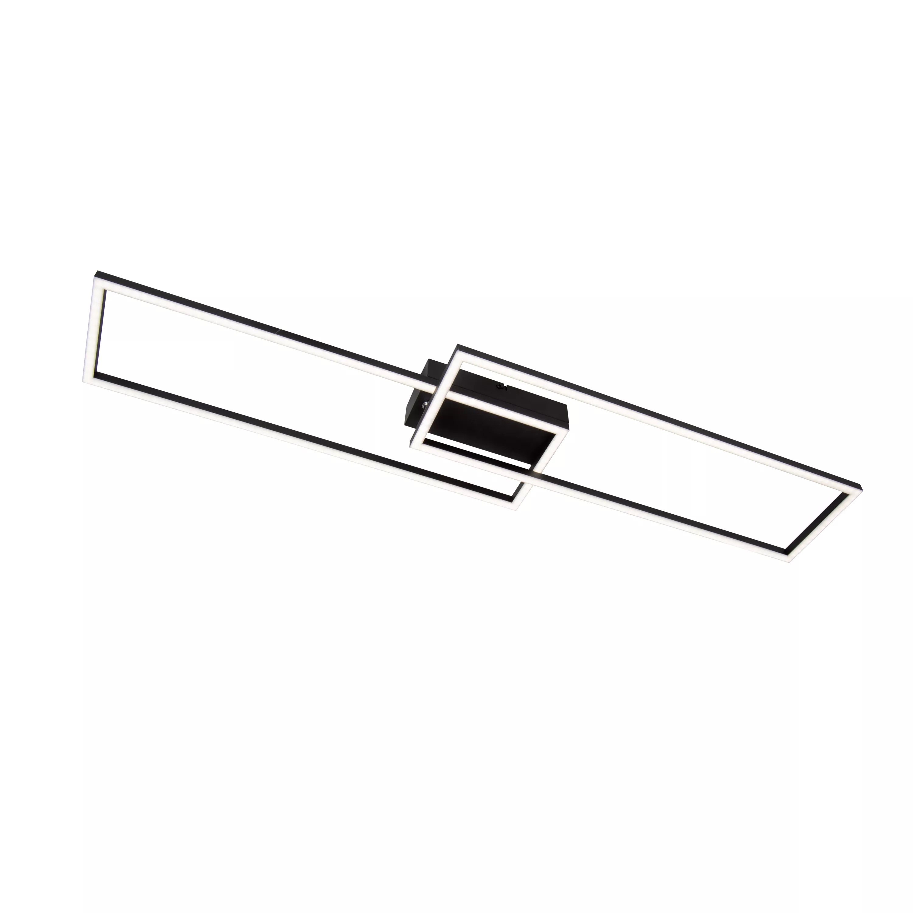 Lucide Arianne - Deckenleuchte - 22 x 93 cm - 23W LED inkl. - einstellbare Lichtfarbe - schwarz