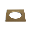 ONE Light - quadratischer dekorativer Sockel für - 10105H - Messing