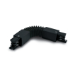 ONE Light Square Track Zubehör - flexible Ecke - 16A - schwarz