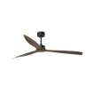 Faro Just Fan - Deckenventilator mit Fernbedienung - Ø 178 cm - braun und mattschwarz