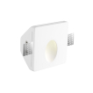 Nova Luce Cirocco - Wandeinbauleuchte - 10 x 10 cm - 1W LED inkl. - weißer Putz