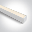 ONE Light LED Linear Profile - lineares System - 150 x 7,5 x 7,5 cm - einstellbare Helligkeit 30W/40W/50W LED inkl. - weiß - einstellbare Lichtfarbe