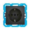Ion Industries V1/J1 - 2-seitige Steckdose (niederländische Version) - mattschwarz