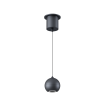 Artdelight Miami - pendelleuchte - Ø 10 x 218 cm - 10W dimmbares LED inklusive - schwarz