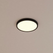 Nordlux Oja Smart - Deckenleuchte - Ø 29 x 2,3 cm - 15W - Dimmfunktion über App - 2700-6500K - schwarz
