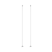 Lucide Linial – magnetisches Schienensystem – Aufhängeseil-Set – 5 x 1,4 x 200 cm – Schwarz matt Chrom
