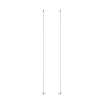 Lucide Linial – magnetisches Schienensystem – Aufhängeseil-Set – 5 x 1,4 x 200 cm – Champagner