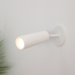New Garden Roll 4 - wiederaufladbarer Aufbaustrahler - Ø4 x 12 cm - 3W dimmbare LED inkl. - weiß