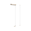 Lucide Linial – magnetisches Schienensystem – Aufhängeseilset mit Deckenplatte – 30 x 8 x 200 cm – Champagner