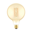 Creative Cables LED-Filament-Lampe - Ø 12,5 x 17,8 cm - E27 - 7W dimmbar - 2700K - Bernstein