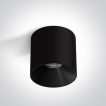 ONE Light Wall & Ceiling LED - Aufbaustrahler 1L - Ø 10 x 10 cm - 18W LED inkl. - schwarz