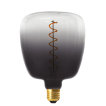 Daylight Italia Coriandoli Apple LED Lampe - Ø 14 x 20 cm - E27 - 4W dimmbar - schwarz/transparent