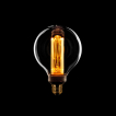 ETH LED Glühbirne - Ø 9,5 cm - E27 - 3 Stufen dimmbar - 5W - 1800K - transparent