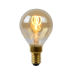 Lucide LED-Glühbirne - Ø 4,5 x 7 cm - E14 - 3W dimmbar - 2200K - amber