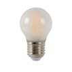 Lucide LED-Glühlampe - Ø 4,5 x 7,4 cm - E27 - 4W dimmbar - 2700K - alabaster