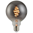 Nordlux LED-Glühlampe - Ø 9,5 x 14 cm - E27 - 5W - dimmbar - 1800K - geräuchert