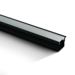 ONE Light Einbauprofile - LED-Einbauprofil - 2,3 x 1,5 cm - 200 cm Länge - schwarz