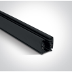 ONE Light Square Track Surface - 3-Phasen-Schienensystem - 2 Meter - 16A - schwarz