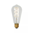 Lucide LED Glühbirne - Ø 6,4 x 14,6 cm - E27 - 4,9W dimmbar - 2700K - transparent