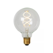 Lucide LED Glühbirne - Ø 9,5 x 13,8 cm - E27 - 4,9W dimmbar - 2700K - transparent
