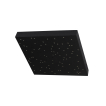 Nova Luce Cielo - Deckenleuchte - 30 x 30 x 4 cm - 8W dimmbare LED inkl. - schwarz