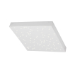 Nova Luce Cielo - Deckenleuchte - 30 x 30 x 4 cm - 8W dimmbare LED inkl. - weiß