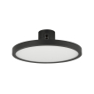 Nova Luce Libo - Lichtpunkt Magnetschienensystem - Ø 16 x 6 cm - 15W LED inkl. - Sand schwarz