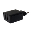 MPL Doppel USB Stecker - 5Vdc - schwarz