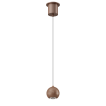 Artdelight Miami - pendelleuchte - Ø 10 x 218 cm - 10,8W dimmbares LED inkl. - gebürstetes bronze