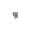 KLUS PIKO-45 - Offene Endkappe - 1,34 x 1,11 x 0,9 cm - grau