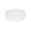 Nova Luce Dell - Licht für Deckenventilator - Ø14 x 4,9 cm - 18W LED inkl. - weiß