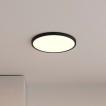 Nordlux Oja Smart - Deckenleuchte - Ø 42 x 2,3 cm - 20W - Dimmfunktion über App - 2700-6500K - schwarz