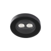 Faro Tras - Bodenstrahler für den Außenbereich mit schwenkbarem Lichtkegel - Ø 9,2 x 5,6 cm - 4W LED inkl. - IP67 - schwarz