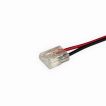 Leuchtenkönig - Verbinder mit 15 cm Kabel - für einfarbigen 10 mm SMD-LED-Streifen
