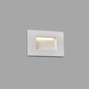 Faro Spark II - Wandeinbauleuchte - 10,5 x 7,5 cm - 5W LED inkl. - IP65 - mattweiß