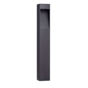 Nova Luce Maddi - gartenpfosten - 8,5 x 60 x 7,5 cm - 7W LED inkl. - IP65 - Sand schwarz
